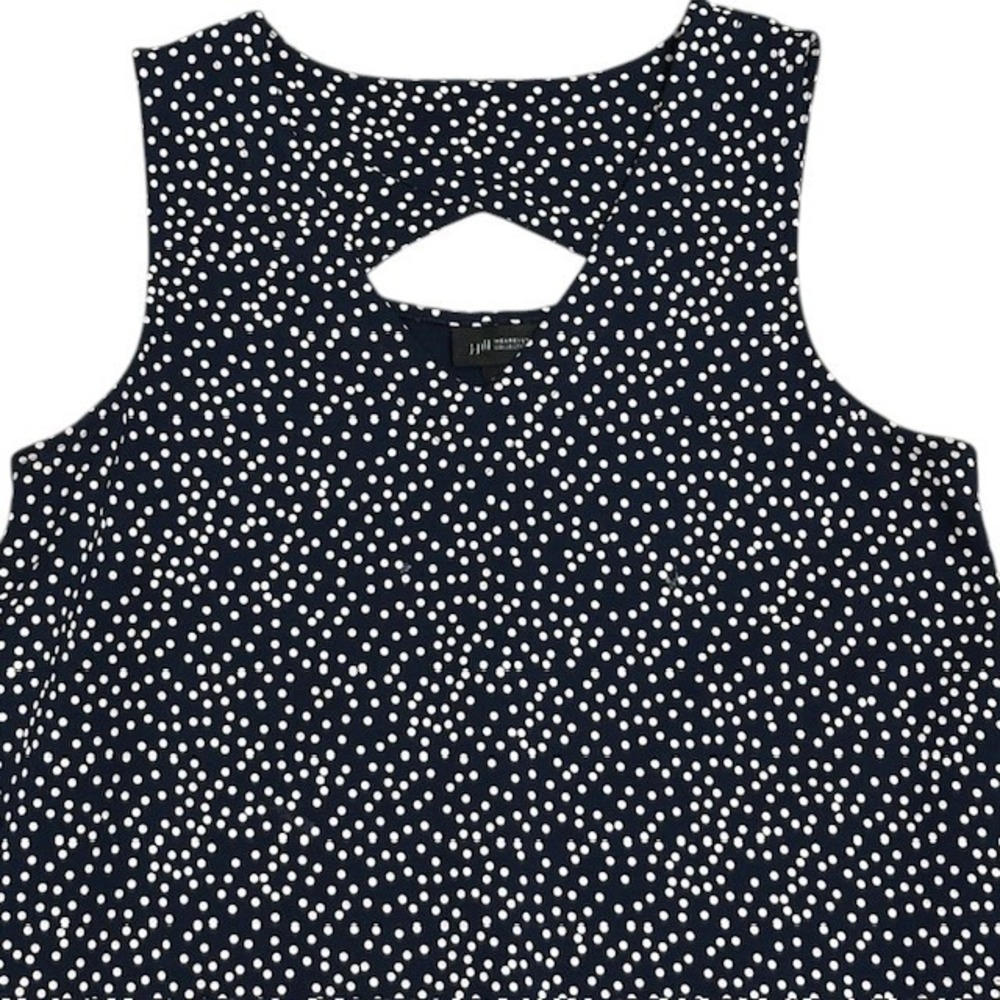 J. Jill Wearever Collection Sleeveless Midi Dress Cutout Back Casual Sz‎ XS - Picture 4 of 16